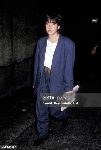 Vanessa Vadim during Vanessa Vadim Sighting Leaving the New York Criminal Court House - November 2, 1989 at New York Criminal Court House in New York...