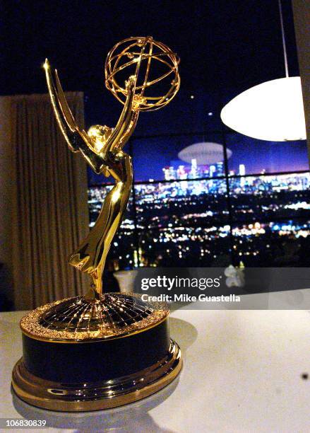 Emmy in the Architectural Digest Greenroom at The 57th Primetime Emmy Awards