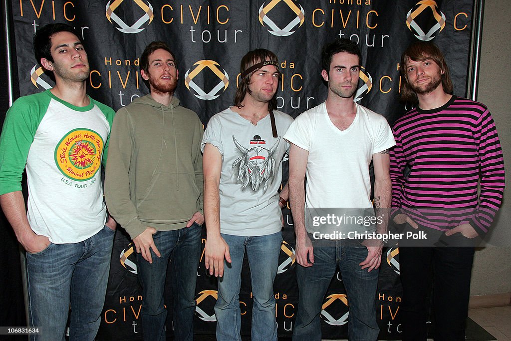 Honda Civic Tour Presents Maroon 5 at the Arrowhead Pond in Anaheim - May 8, 2005