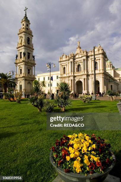 Sanctuary of Madonna del Rosario, Pompei, Campania, Italy.