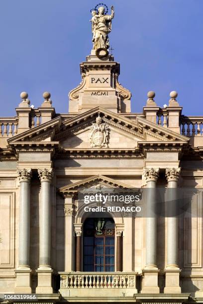 Sanctuary of Madonna del Rosario, Pompei, Campania, Italy.