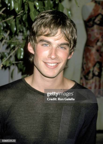 Ian Somerhalder during Ian Somerhalder sighting at the WB All-Star Summer TCA Press Tour - July 24, 2000 at Il Fornaio Restaurant in Pasadena,...