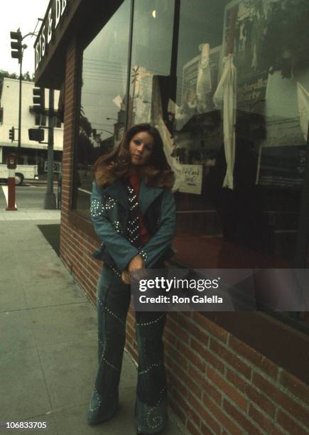 Priscilla Presley during Presley Sighted at "Bis & Beau" Boutique Shop in Beverly Hills at "Bis & Beau" Beatique Shop in Beverly Hills in Beverly...