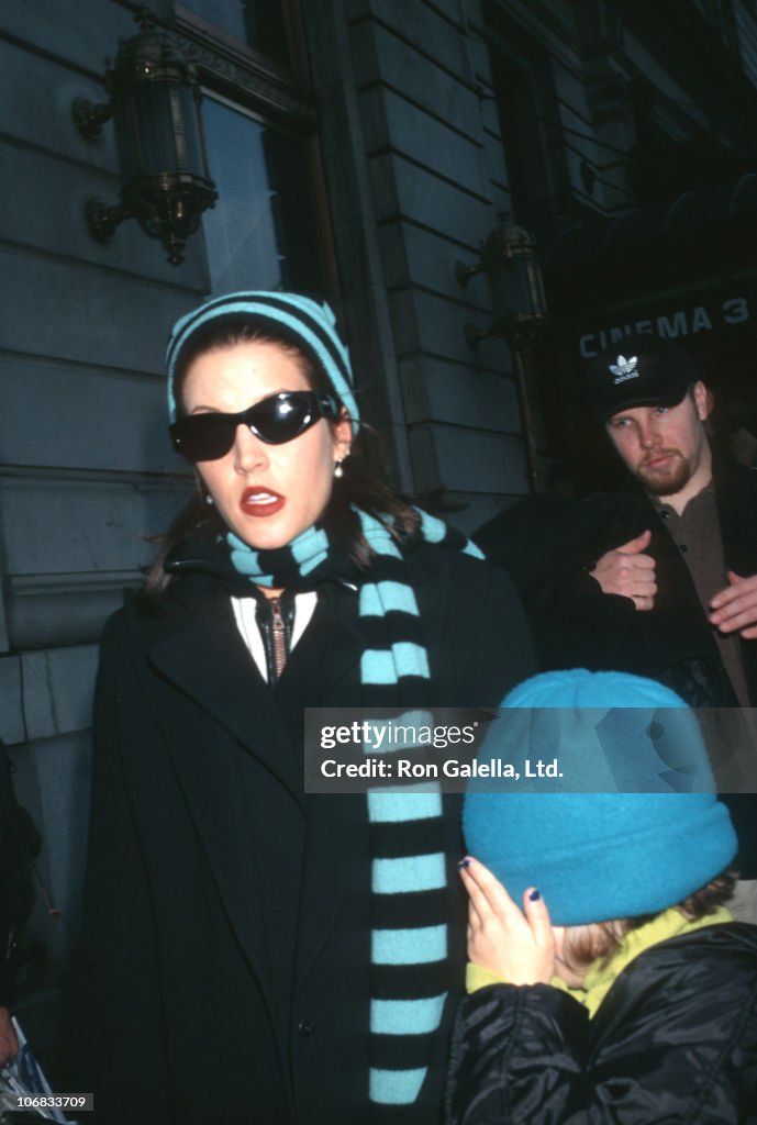 Lisa Marie Presley Sighting at the Plaza Hotel in New York City - December 23, 1996