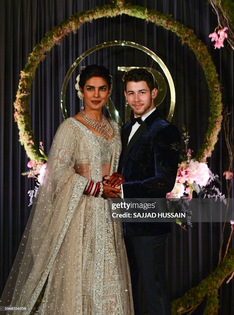 INDIA-US-ENTERTAINMENT-CELEBRITY-WEDDING