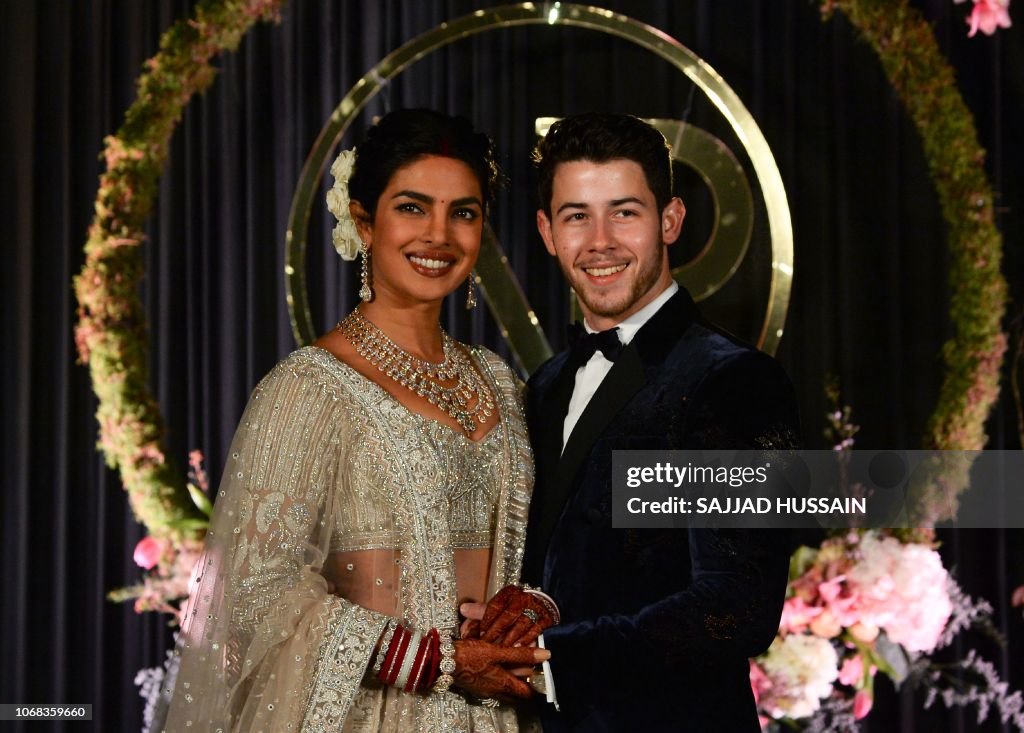 INDIA-US-ENTERTAINMENT-CELEBRITY-WEDDING