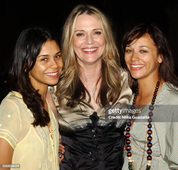 Kidada Jones, Peggy Lipton and Rashida Jones during Peggy Lipton Celebrates The Publication of Her Memoirs "Breathing Out" at The Ivy at the Shore in...