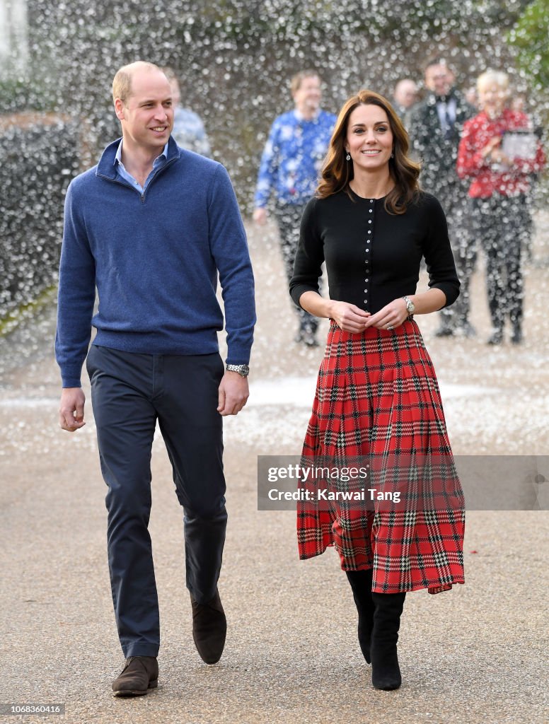 The Duke & Duchess Of Cambridge Host Christmas Party For Families Of Military Personnel Deployed In Cyprus