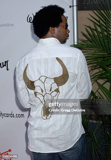 Harold Perrineau of "Lost" during "Hollywood's Helping Hands" Benefit to Raise Funds for Epilepsy Awareness - June 2, 2005 at Avalon in Hollywood,...