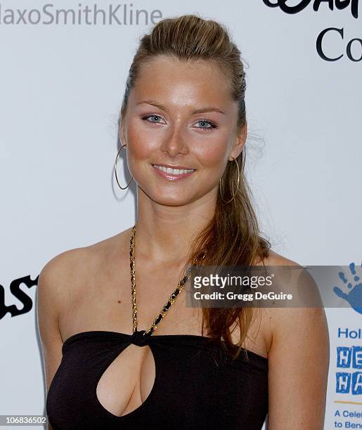 Marketa Janska during "Hollywood's Helping Hands" Benefit to Raise Funds for Epilepsy Awareness - June 2, 2005 at Avalon in Hollywood, California,...