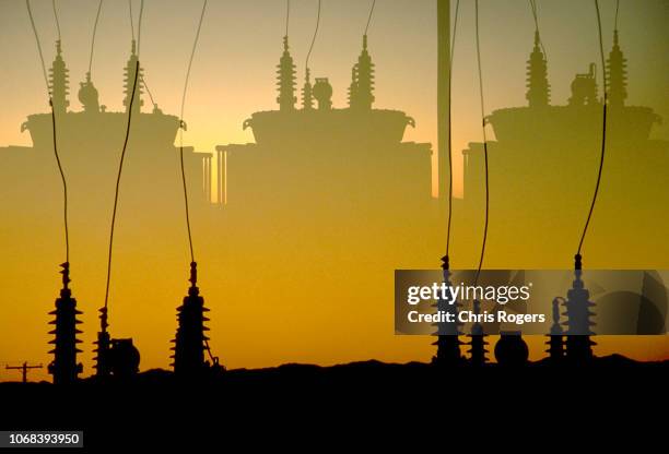 electicity - electrical grid stock pictures, royalty-free photos & images