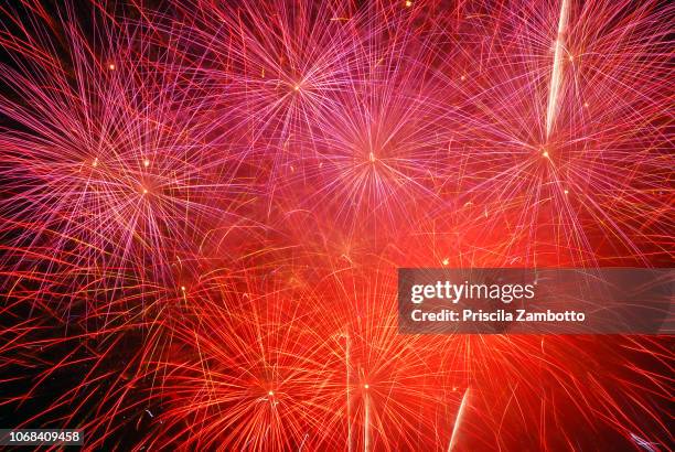 Simple Red Firework Red Fireworks Background Red Fireworks Stock Photos, Images And