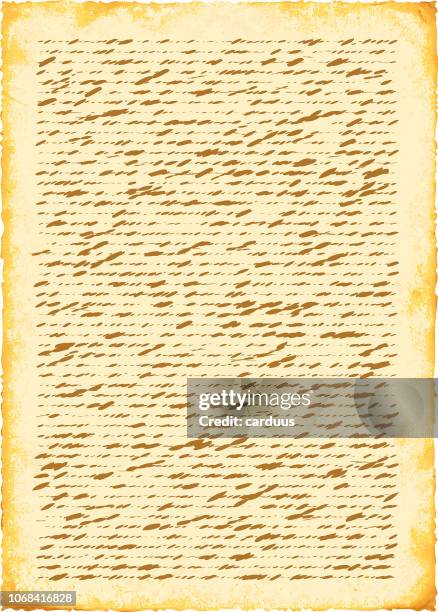 Cal Graphics Paper Vector Illustration Of Old Calligraph Paper High-Res Vector Graphic ...