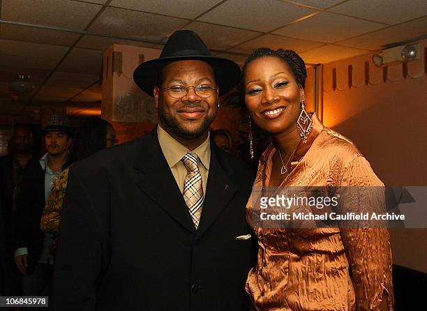Jimmy Jam and Yolanda Adams during L.A. Chapter of The Recording Academy with EIF Celebrate the Music of Earth, Wind & Fire at GRAMMY Jam 2004 -...