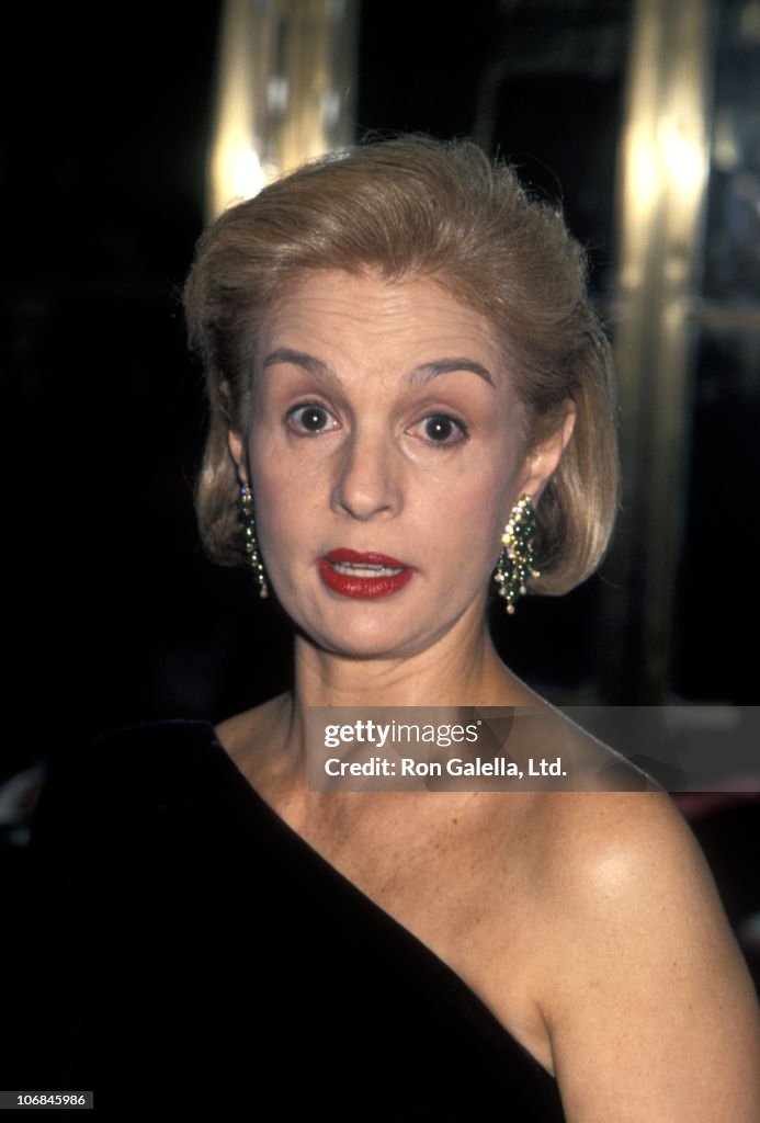 Girl Scout Council of Greater New York Winter Festival Dinner Dance Honors Carolina Herrera - December 3, 1992