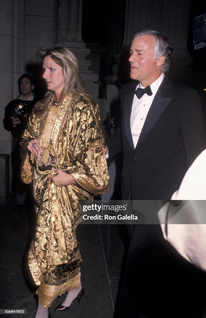 Perry R. Bass guest and Howard Walsh Jr during Perry Bass and Nancy Lee Bass host a ...