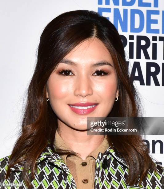 Actor Gemma Chan attends the 2019 Film Independent Spirit Awards Nomination Press Conference at W Hollywood on November 16, 2018 in Hollywood,...