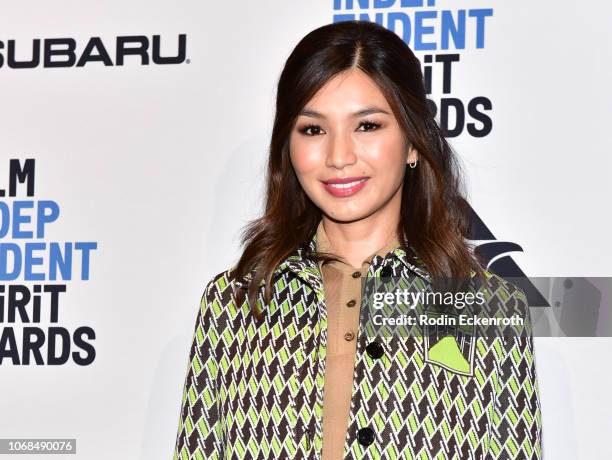 Actor Gemma Chan attends the 2019 Film Independent Spirit Awards Nomination Press Conference at W Hollywood on November 16, 2018 in Hollywood,...