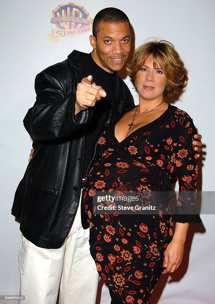 Christopher B. Duncan and Susan Wood during Warner Bros. Television