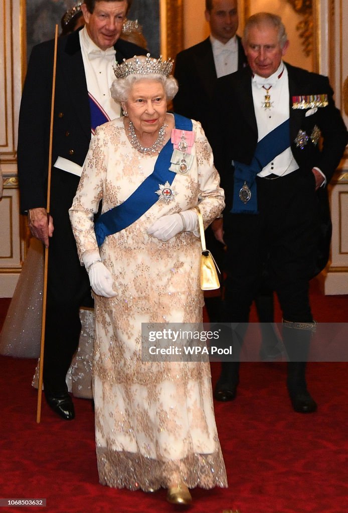 The Duke & Duchess Of Cambridge Attend Evening Reception For Members of the Diplomatic Corps