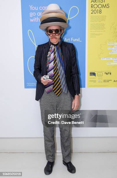 Martin Creed attends the Turner Prize 2018 winner announcement at Tate Britian on December 4, 2018 in London, England.