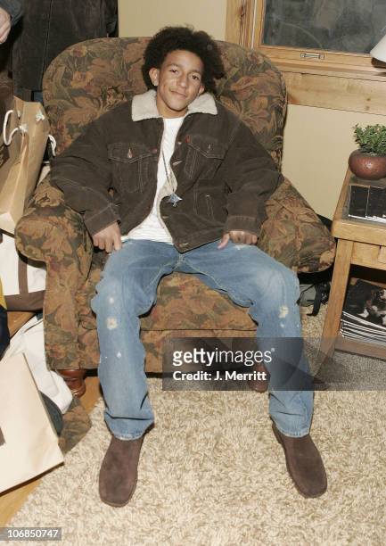 Khleo Thomas with Hush Puppies during UPP Hot House sponsored by The North Face, Napapijri, Hush Puppies, Nautica, LEE, Biolage, Absolut, Atkins,...