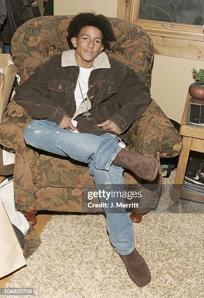 Khleo Thomas and Hush Puppies during UPP Hot House sponsored by The North Face, Napapijri, Hush Puppies, Nautica, LEE, Biolage, Absolut, Atkins,...