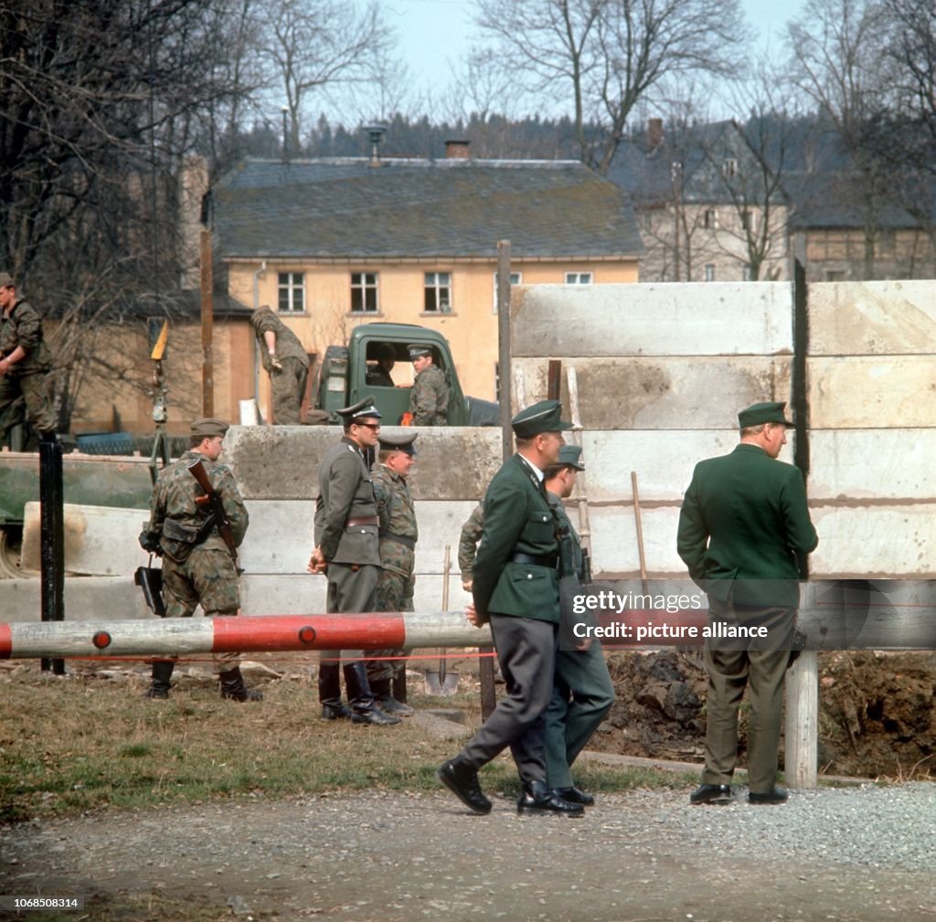 German-German border in Moedlareuth