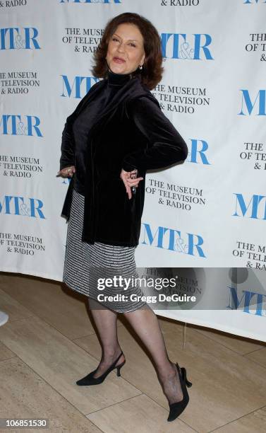 Kelly Bishop during "Gilmore Girls" 100th Episode Celebration Presented by The Museum of Television & Radio at The Museum of Television & Radio in...