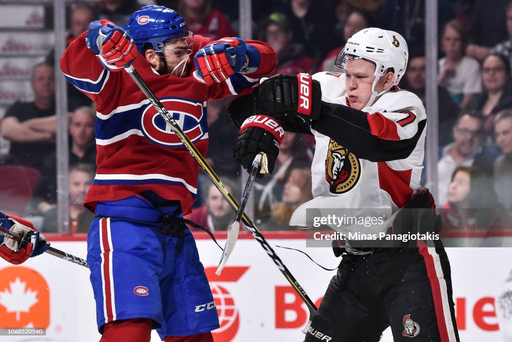 Ottawa Senators v Montreal Canadiens