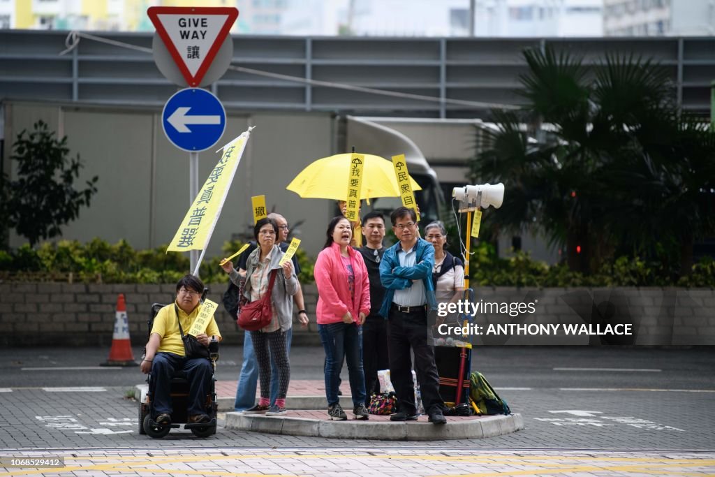 HONG KONG-POLITICS-DEMOCRACY-DEMONSTRATION-TRIAL-COURT