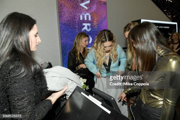Delilah Belle and Lexi Ayer attend as COVERGIRL Opens The Doors To Their First Flagship Store; An Experiential Makeup Playground on December 4, 2018...