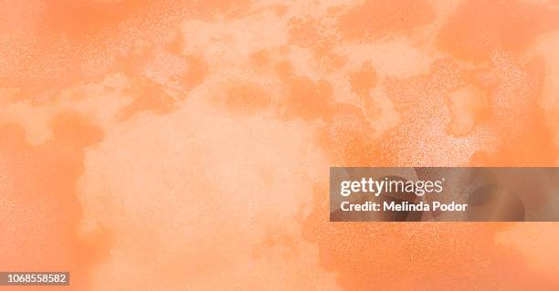 abstract orange and peach pattern - peach colour stockfoto's en -beelden