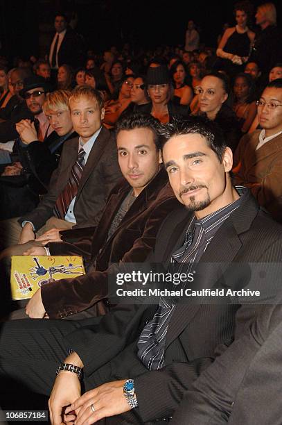 McLean, Nick Carter, Brian Littrell, Howie Dorough and Kevin Richardson of the Backstreet Boys, presenters *EXCLUSIVE*