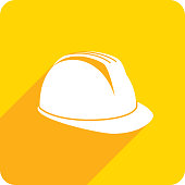 Hard Hat Icon Silhouette