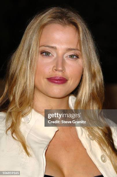 Estella Warren during Dior and EIF's Women's Cancer Research Fund Celebrate the Launch of Dior Christal at the Getty Center in Los Angeles,...