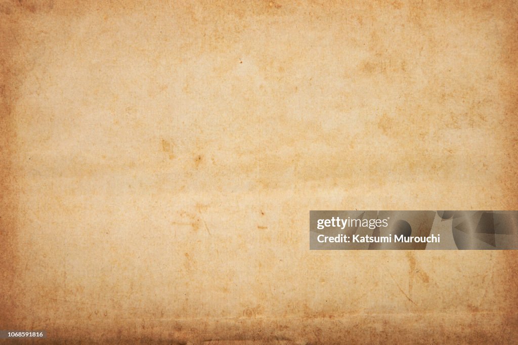 Old brown paper texture background