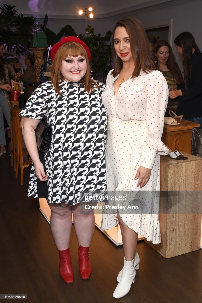 Maya Rudolph Haim Beth Ditto and Maya Rudolph attend the BY FAR Party hosted by HAIM ...
