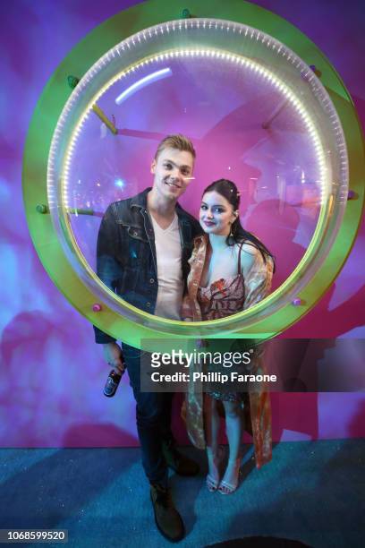 Levi Meaden and Ariel Winter attend Refinery29 Presents 29Rooms Los Angeles 2018: Expand Your Reality at The Reef on December 4, 2018 in Los Angeles,...