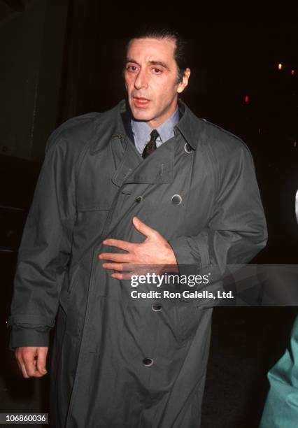 95 Al Pacino 1992 Photos & High Res Pictures - Getty Images