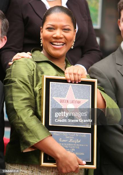 Queen Latifah Honored With A Star On The Hollywood Walk Of Fame Photos