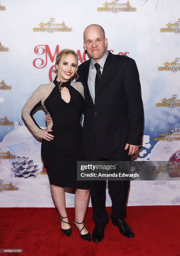 Hallmark Channel Hosts "Once Upon A Christmas Miracle" Screening And Holiday Party