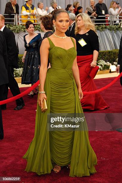 Jennifer Lopez during The 78th Annual Academy Awards - Entertainment Weekly Arrivals at Kodak Theatre in Hollywood, California, United States.