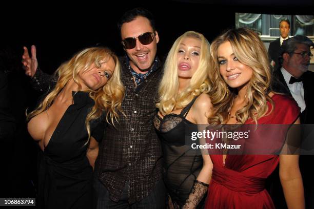 Pamela Anderson, David LaChapelle, Amanda Lepore and Carmen Electra *EXCLUSIVE*