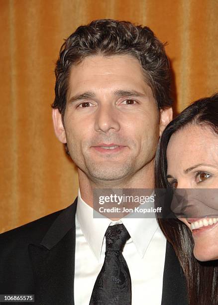 Eric Bana and wife Rebecca Gleeson during The Weinstein Company/Glamour 2006 Golden Globes After Party at Trader Vic's in Beverly Hilton Hotel,...