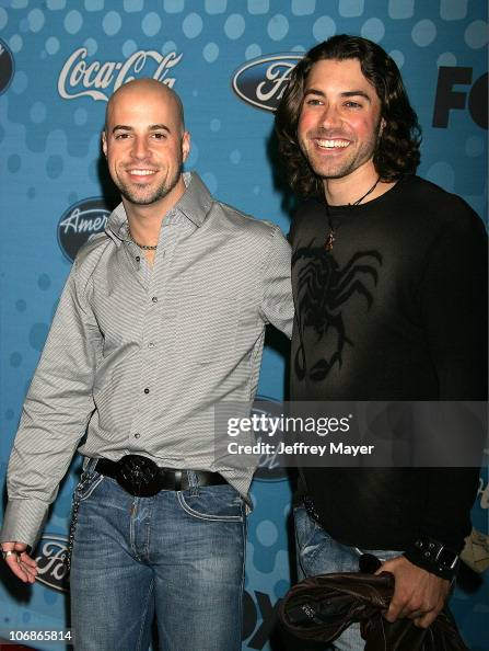Chris Daughtry and Ace Young during
