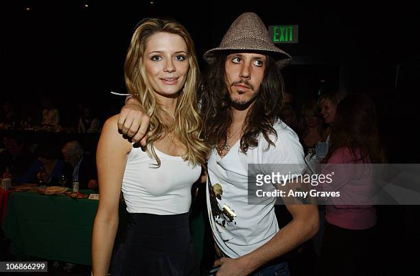 Mischa Barton and Cisco Adler during 3rd Annual Painted Turtle Bingo at the Roxy at The Roxy in West Hollywood, California, United States.