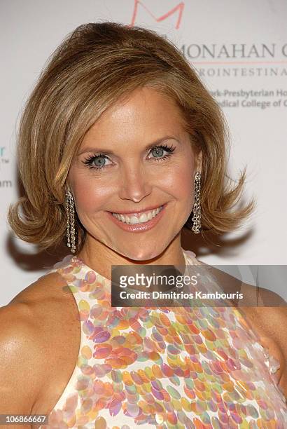 Katie Couric at the Entertainment Industry Foundation NCCRA "EIF NCCRA" Colorectal Cancer Benefit at the Waldorf Astoria **NO TABLOIDS**