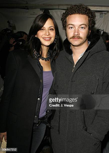 Catherine Bell and Danny Masterson during 2006 Sundance Film Festival - Entertainment Weekly Sundance Opening Weekend Party - Red Carpet at The Shop...