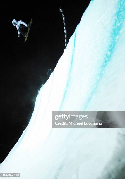 Quarterpipe Finals - March 17th during 24th Annual Burton US Open Snowboarding Championships at Stratton Mountain in Stratton, Vermont, United States.